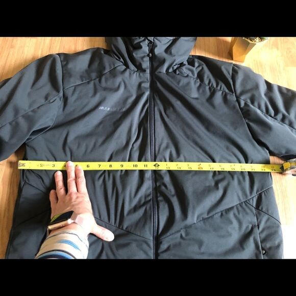 MAMMUT Chamuera SO Thermo Hooded Jacket Graphite Gray - Picture 6 of 11